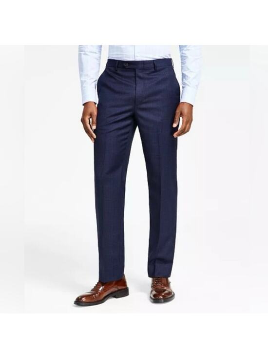 Lauren by Ralph Lauren Other - Lauren Ralph Lauren Mens Classic-Fit Flat Front Dress Pants Emory Navy 38x30 NWT